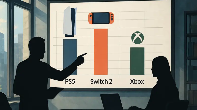 Разработчики игр анализируют статистику популярности платформ PS5, Switch 2 и Xbox