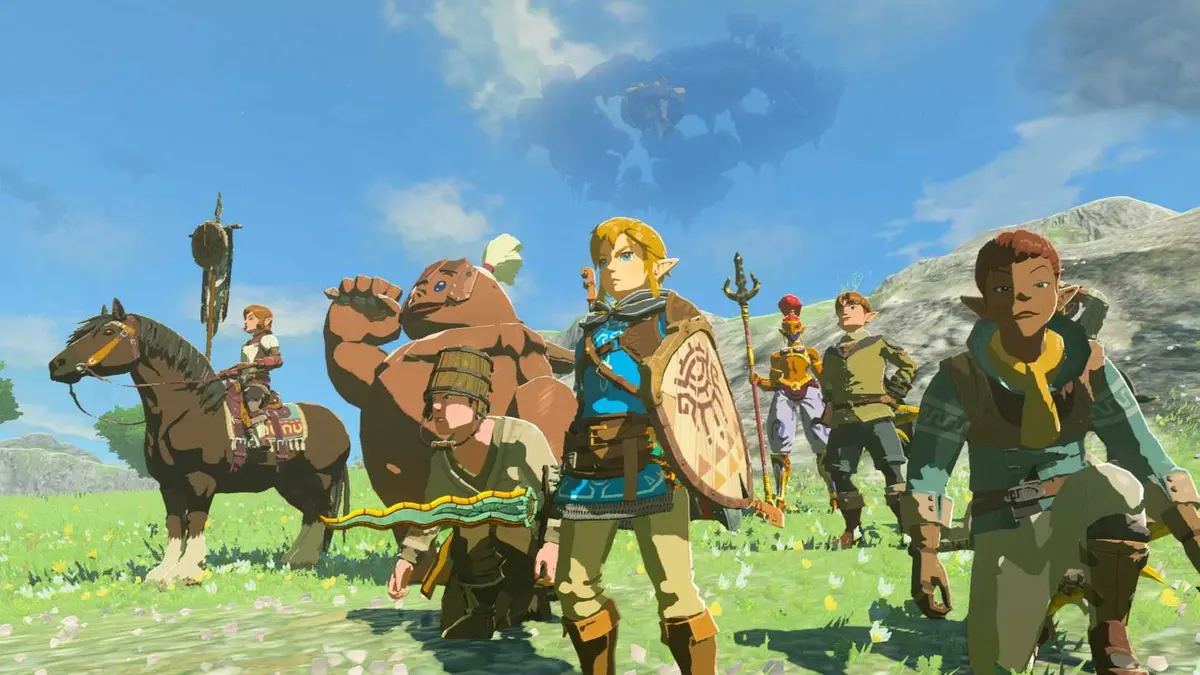The Legend of Zelda: Tears of the Kingdom gameplay Link