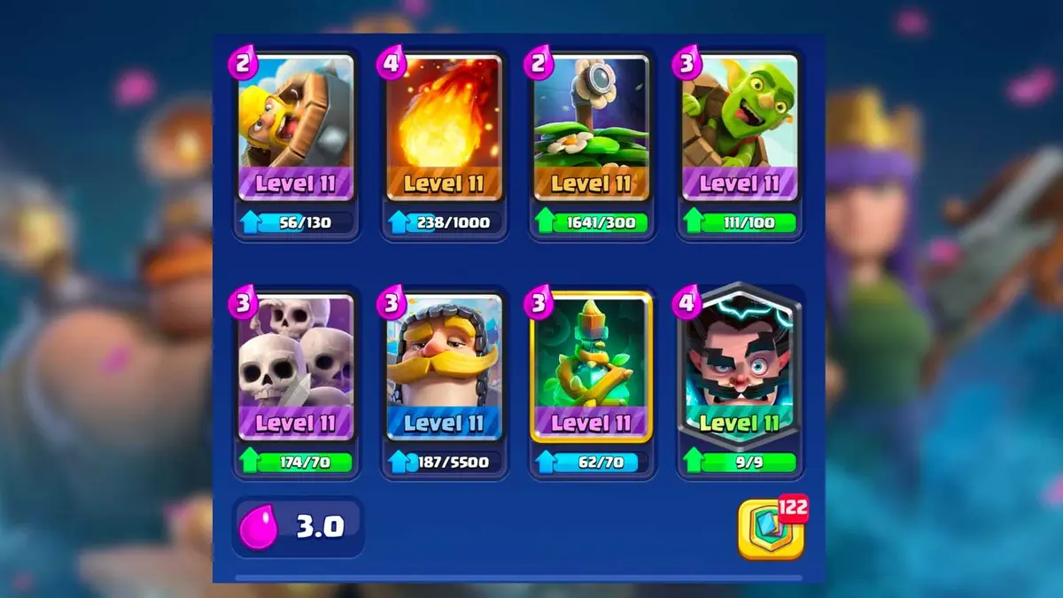 chaos blackout decks clash royale