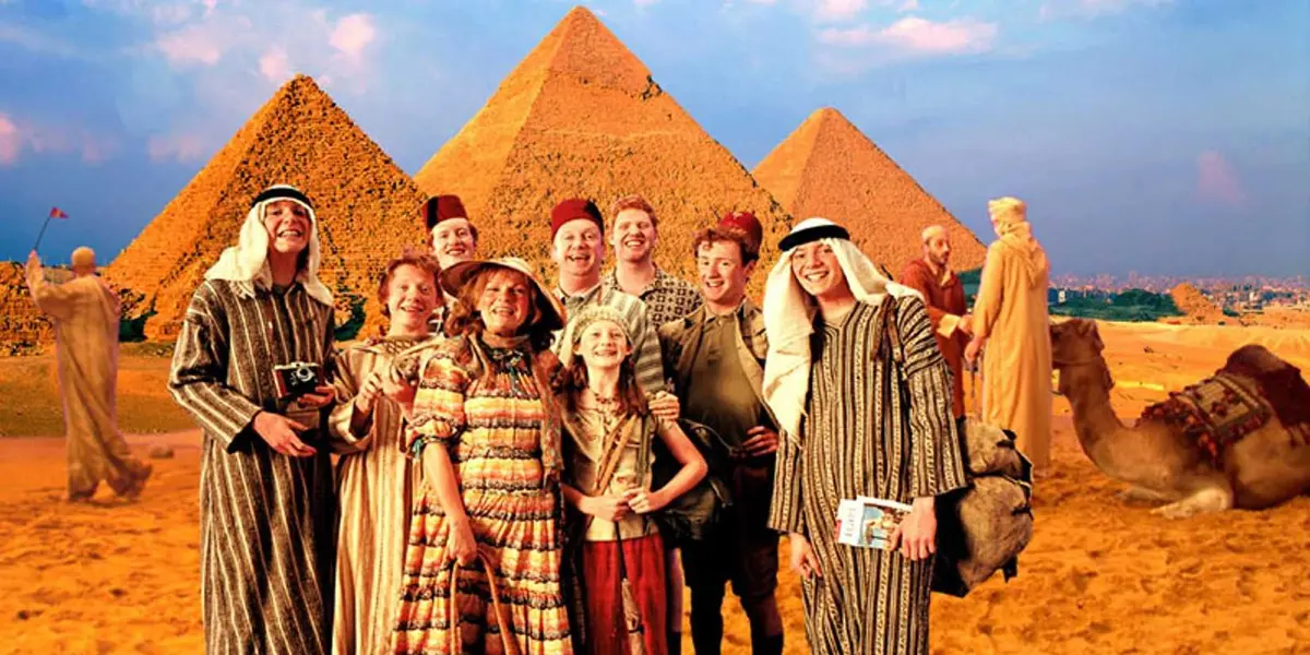 Charlie Weasley in Egypt
