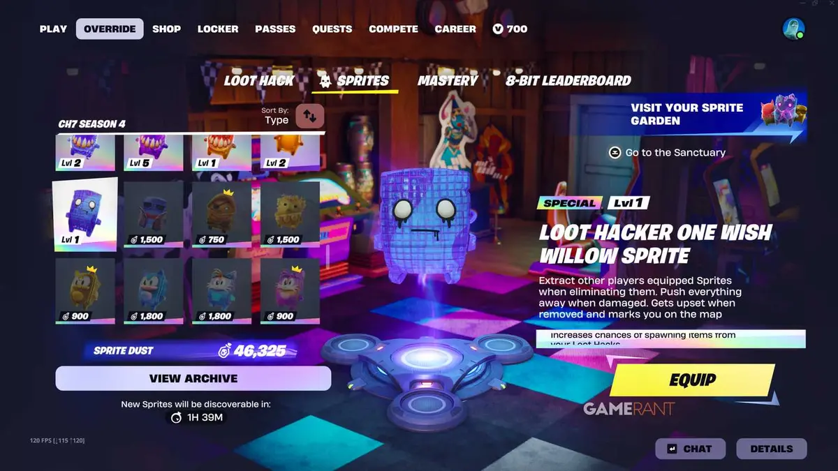 One Wish Willow Sprite Location in Fortnite- 2