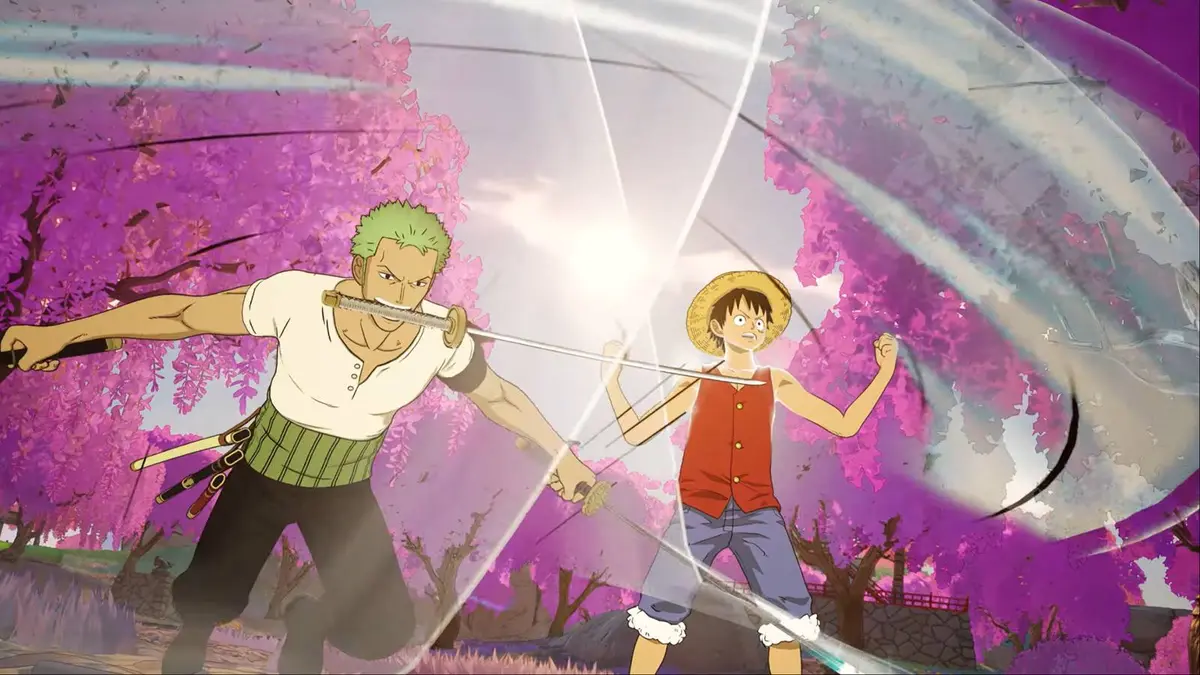 zoro's mythic and luffy in one piece fortnite