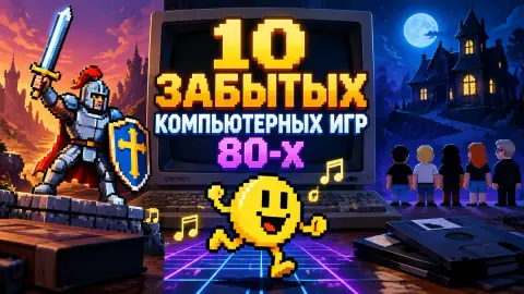 10 забытых компьютерных игр 80-х, изменивших индустрию