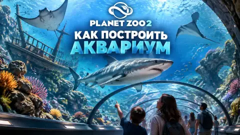 Как построить аквариум в Planet Zoo 2: фильтры и солёность