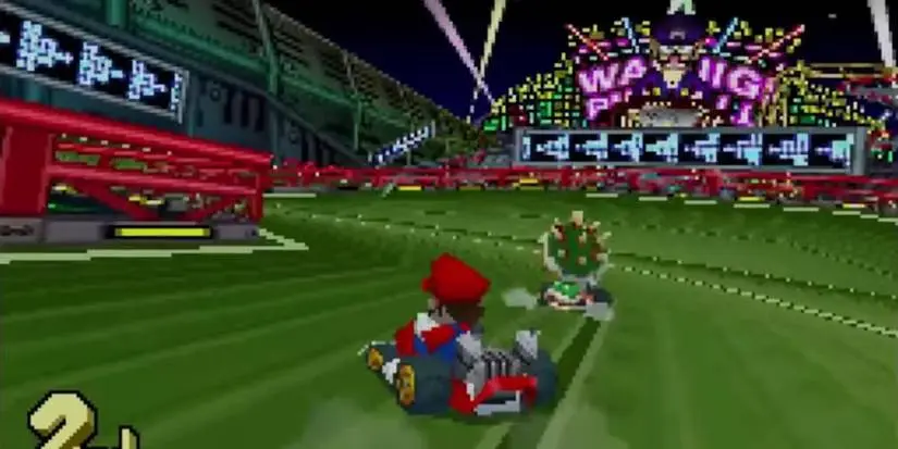 Mario Kart DS Waluigi Pinball