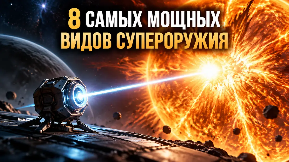 Крошечное устройство выпускает луч в пылающую звезду, вспышка сверхновой — супероружие из фантастики