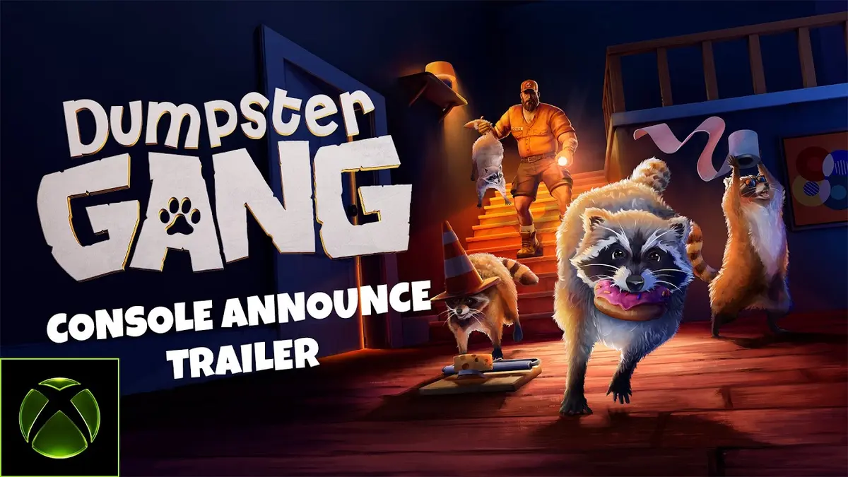 Кадр из ролика: Dumpster Gang - Console Announce Trailer