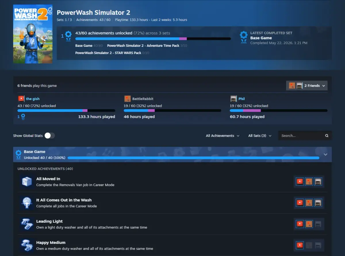 Новая страница достижений. Источник: Valve