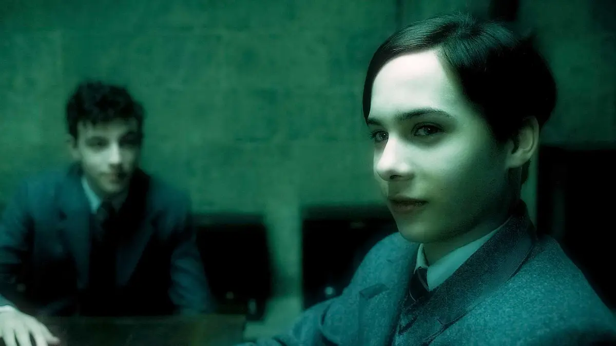 Frank Dillane as Tom Riddle at Hogwarts in Harry Potter and the Half-Blood Prince