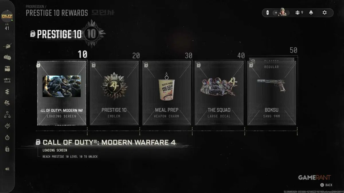 prestige 10