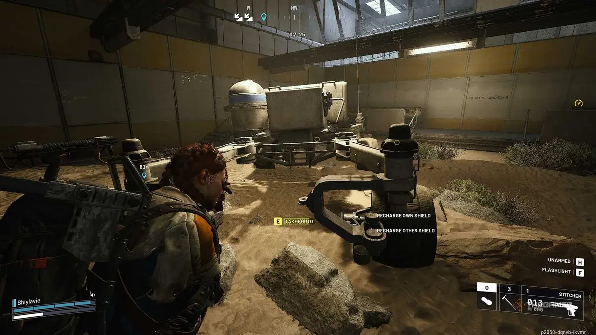 ARC Raiders Robotic Sandbox rover location.