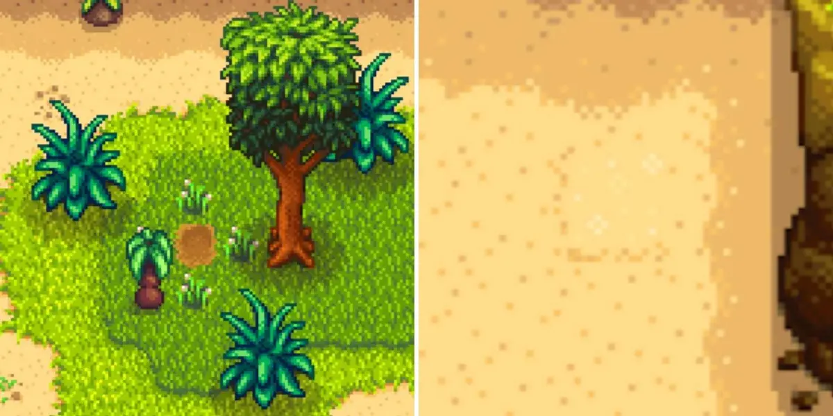 Stardew Valley Ginger Island North Golden Walnut Locations (4)
