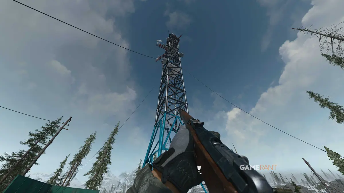 Radio Tower Yellow Crate - Stranded - Location - Modern Warfare 4 - 1