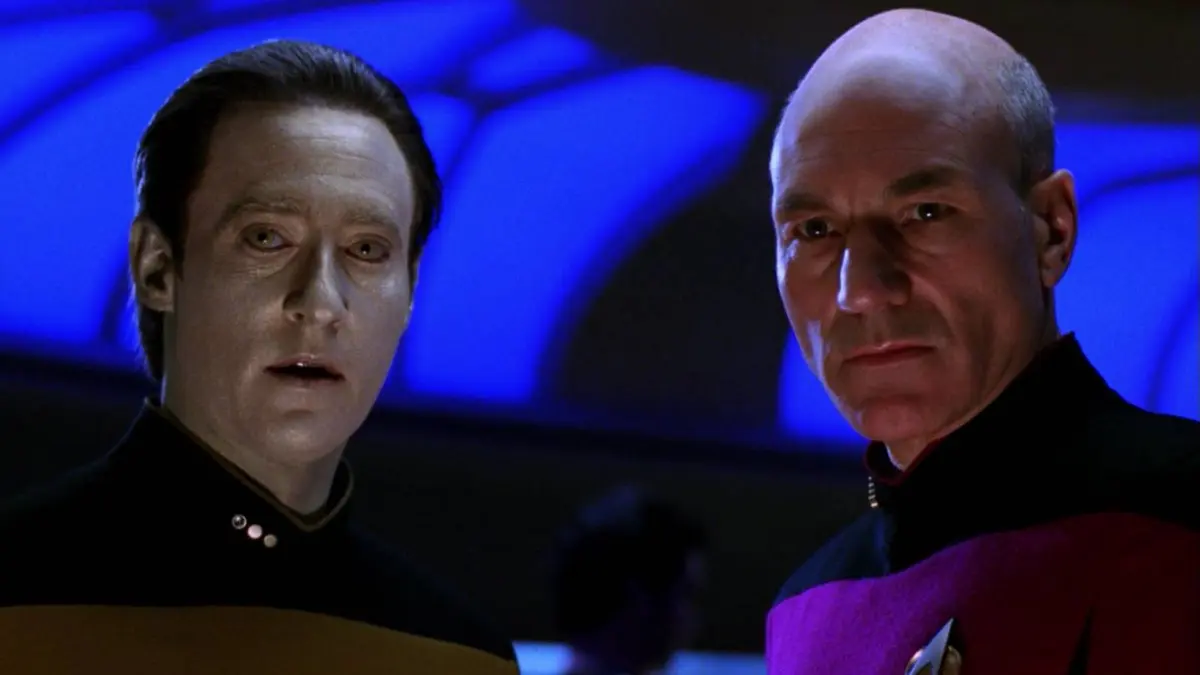 Data Picard Yesterday's Enterprise