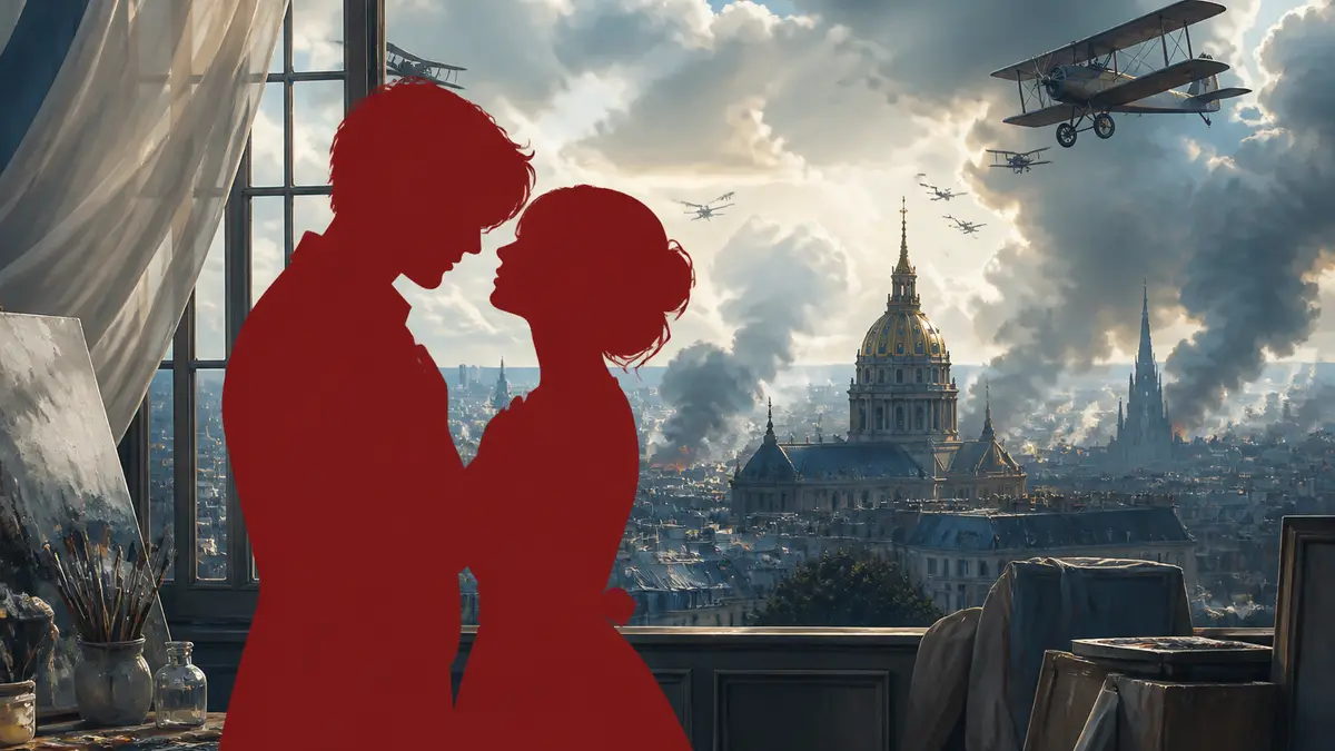 Кадр из драматического аниме Любовь сквозь призму от Netflix