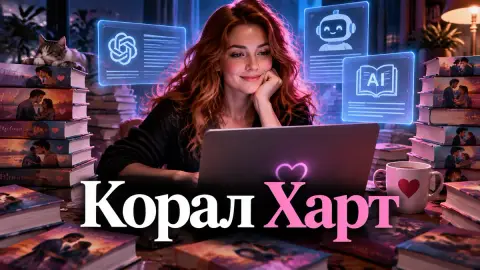 Корал Харт оценила свой доход от ИИ-книг более чем в $1 млн