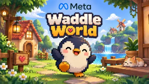 Meta выпустила Waddle World: тамагочи-дневник