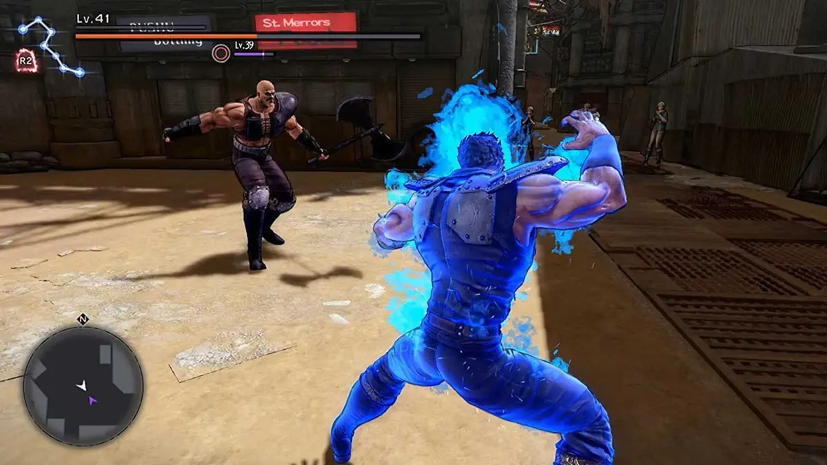 Fist of the North Star: Lost Paradise battle