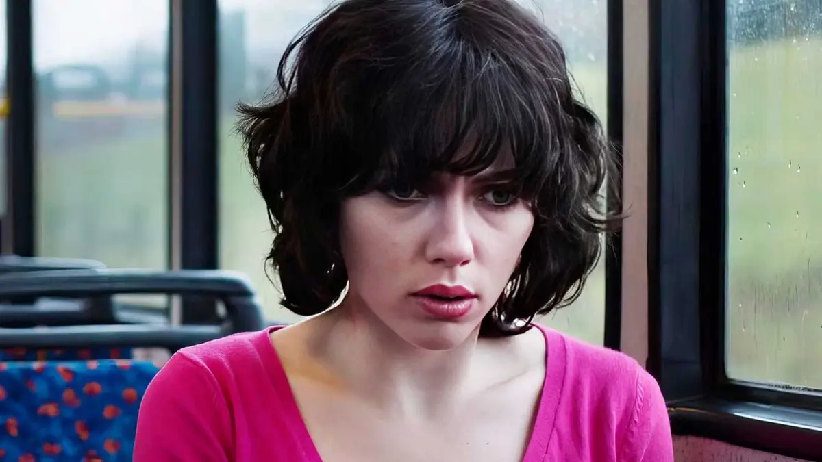 Scarlet Johansson as the alien in Under the Skin
