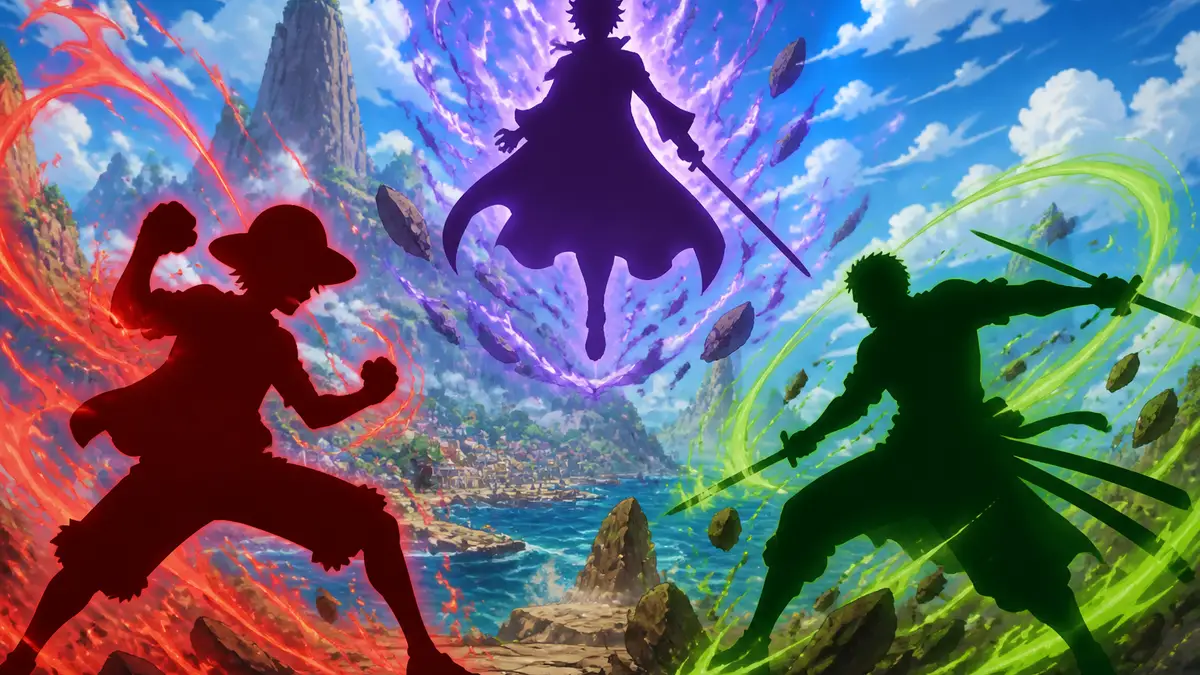 Персонажи манги One Piece демонстрируют новые боевые способности
