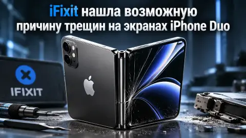 iFixit нашла возможную причину трещин на экранах iPhone Duo