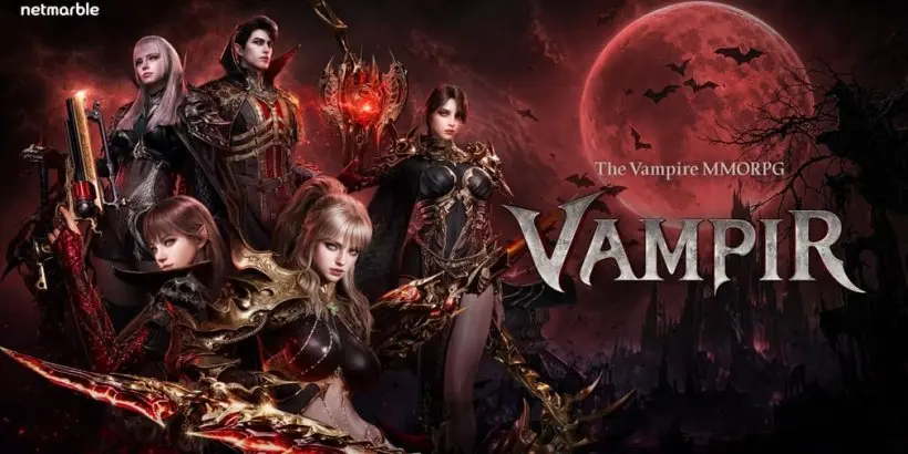 VAMPIR, Netmarble’s vampire-themed MMORPG, is now live on mobile and PC