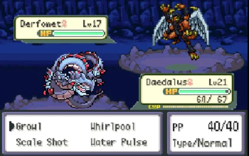 Yugioh pokeduel pokemon firered hack screenshot