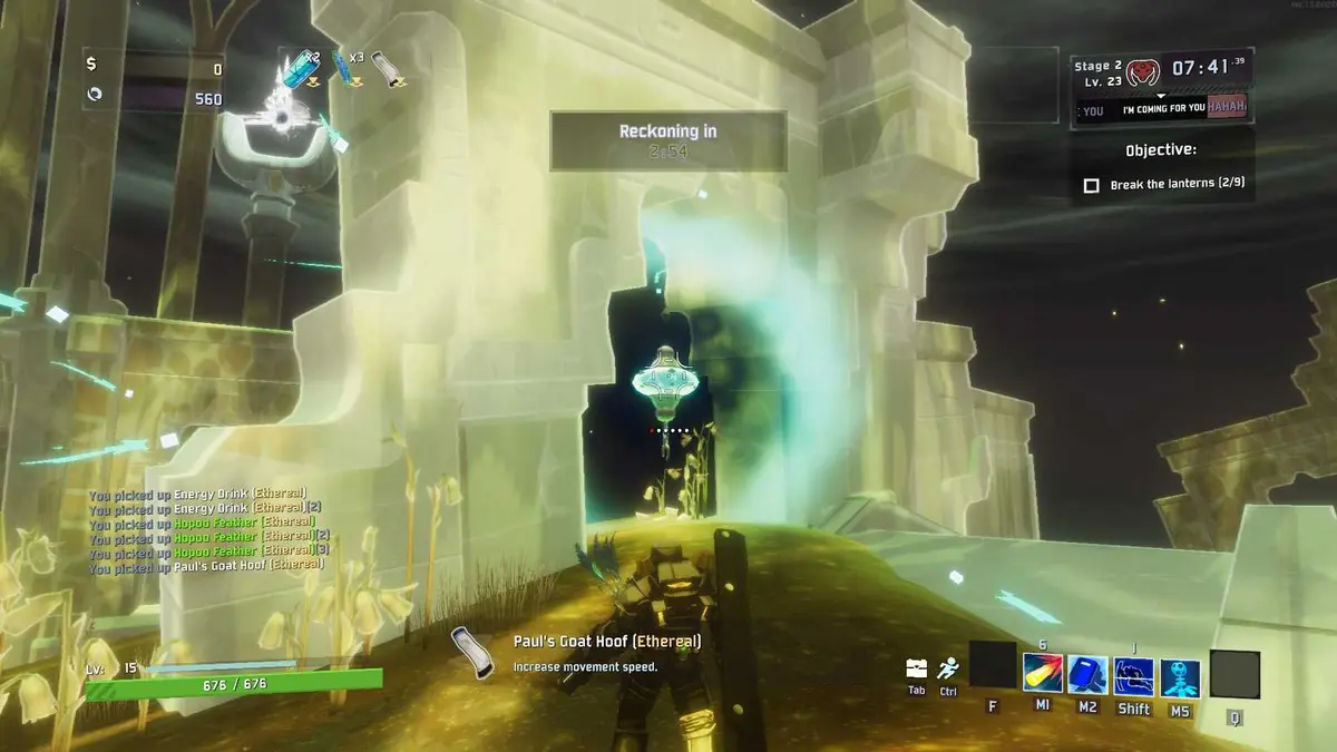 RoR2 lantern trial