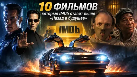 10 фильмов, которые IMDb ставит выше «Назад в будущее»