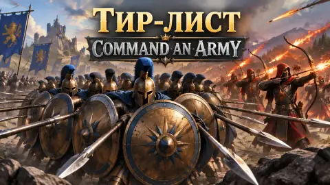 Тир-лист Command An Army: лучшие юниты и их эволюции