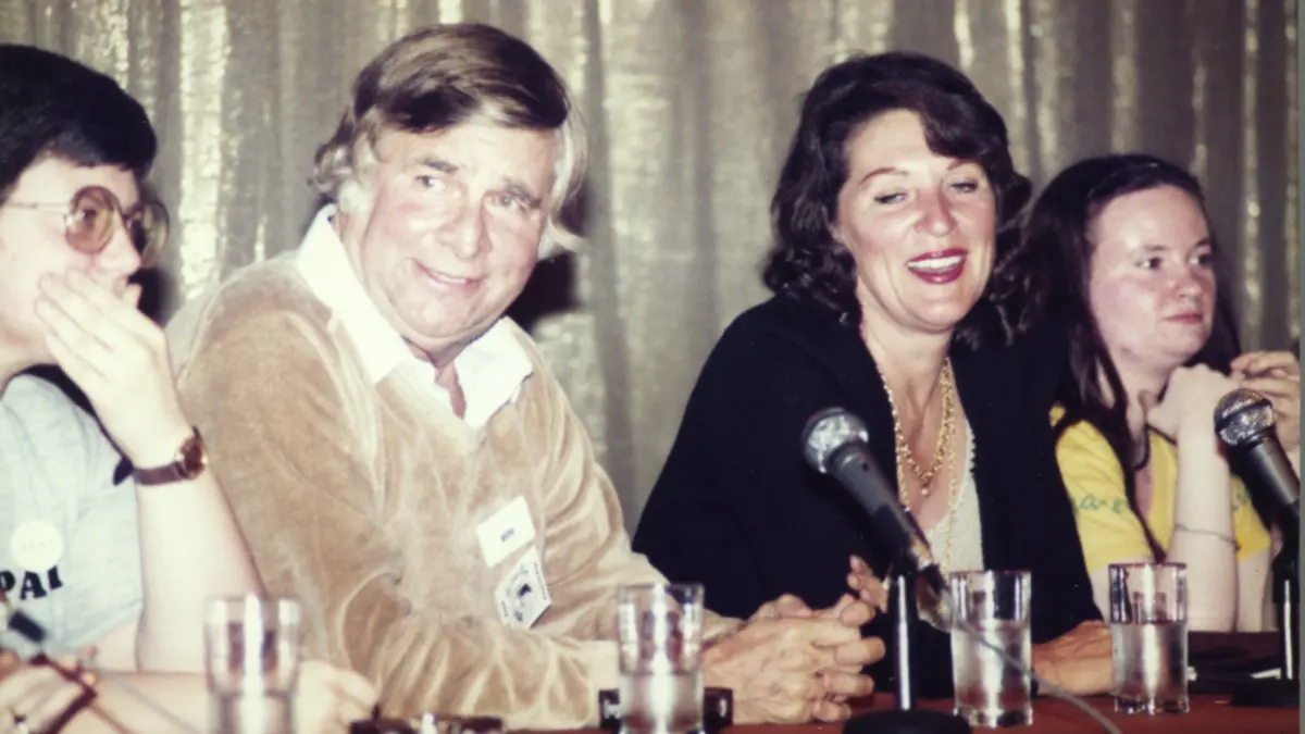 Roddenberry at 1970s Star Trek con