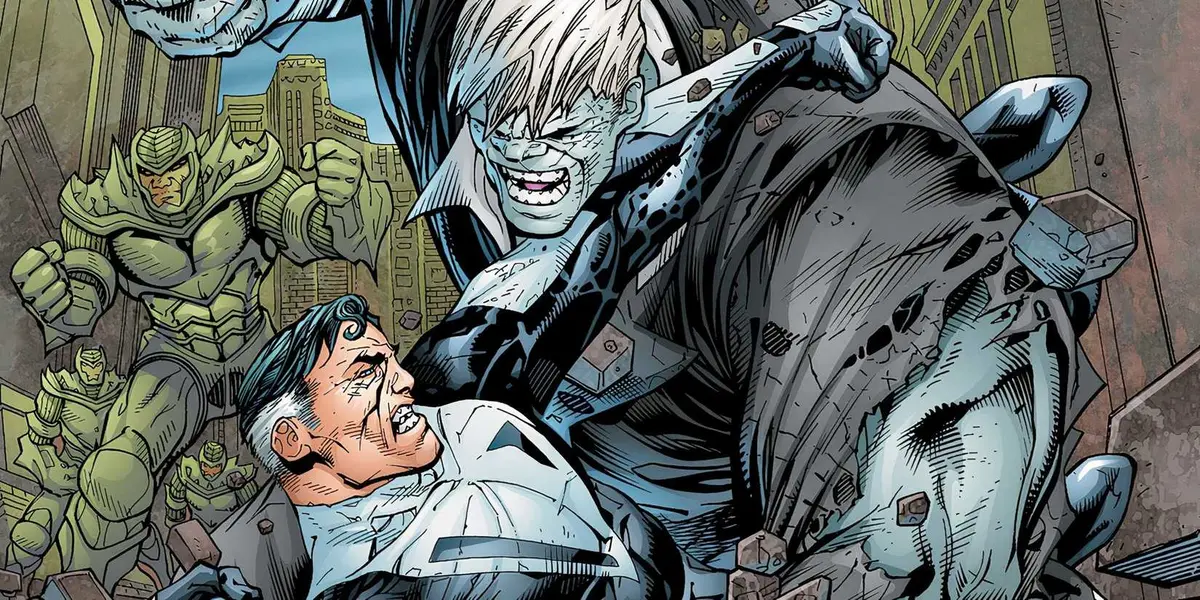 Solomon Grundy takes advantage of a weakened Superman Beyond