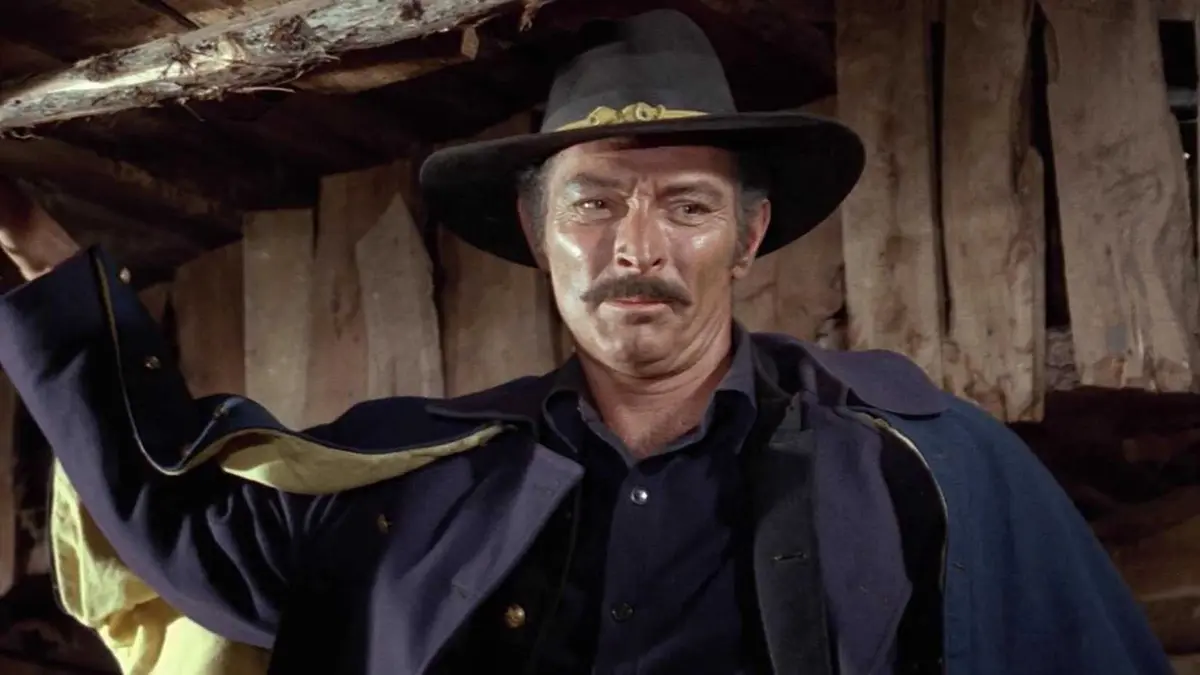 Lee Van Cleef as Sentenza in The Good The Bad & The Ugly