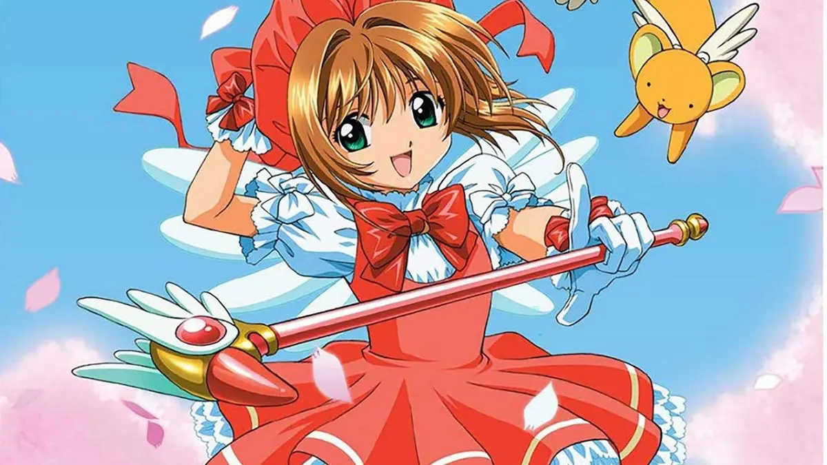 Sakura Kinomoto's transformation sequence in Cardcaptor Sakura