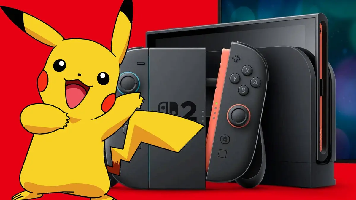 Nintendo Switch 2 and Pikachu