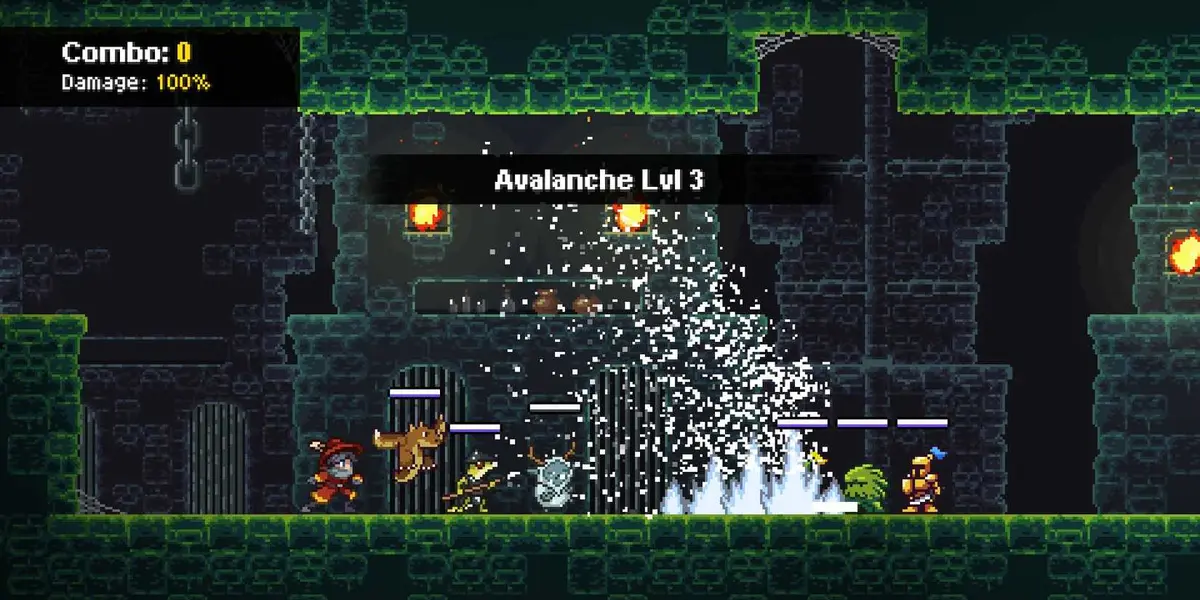 Battle gameplay in Monster Sanctuary