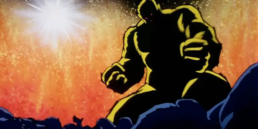 Dragon Ball Z: Yamoshi as a Golden Great Ape.