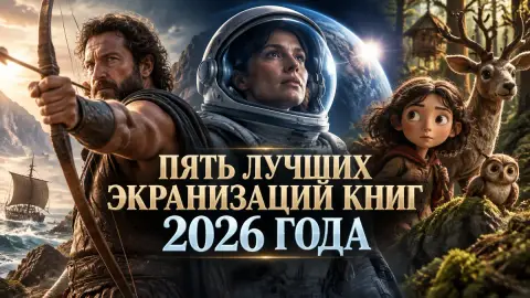 Пять лучших экранизаций книг 2026 года по версии CBR
