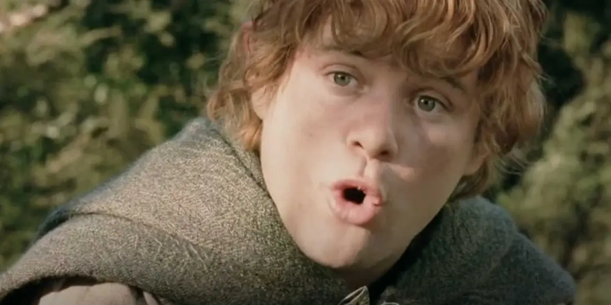Samwise Gamgee (Sean Astin) talking about potatoes in The Lord of the Rings: The Two Towers