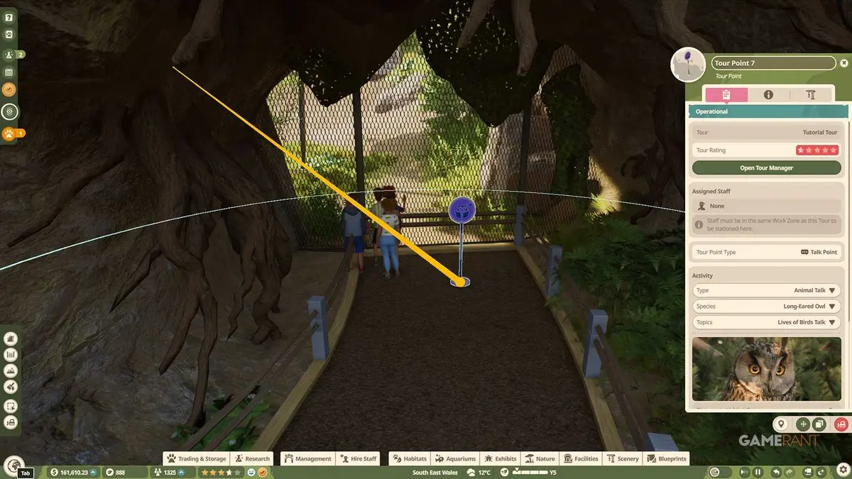 Planet Zoo 2 - Tour Point - Animal Talk