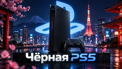 Чёрная PS5 Digital Edition выйдет только в Японии в ноябре