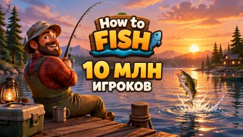 How to Fish собрала 10 млн игроков: апдейт и консоли