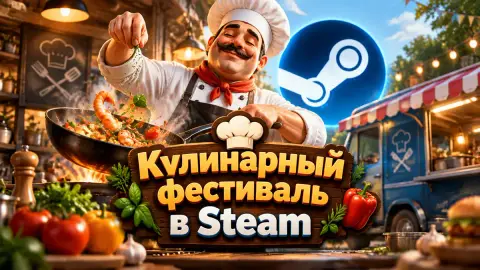 Кулинарный фестиваль в Steam: скидки до 19 октября