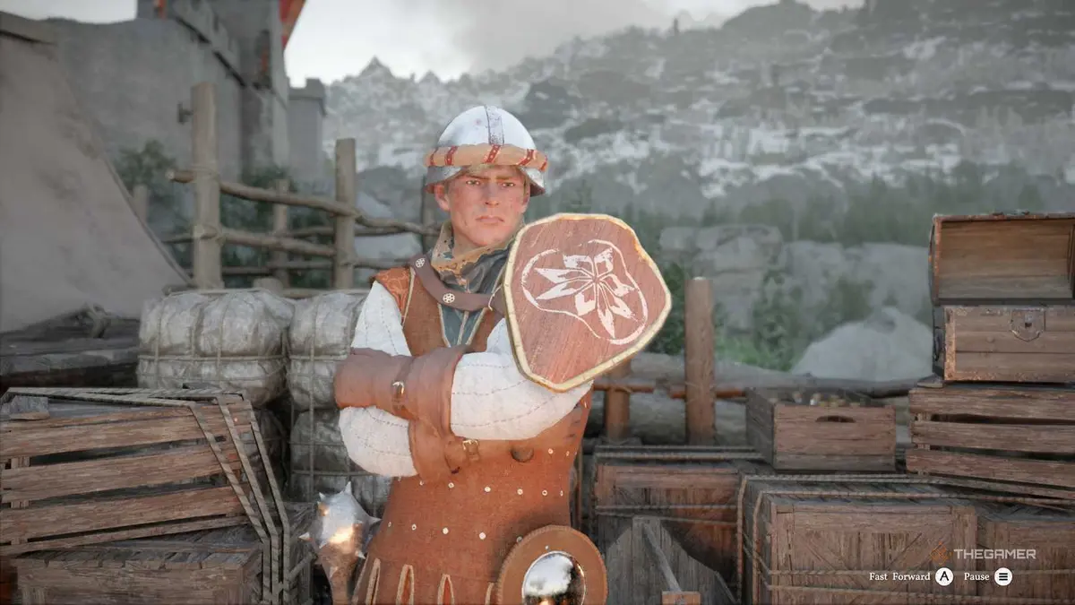 The Ambition In The Ruins Defender in Crimson Desert.