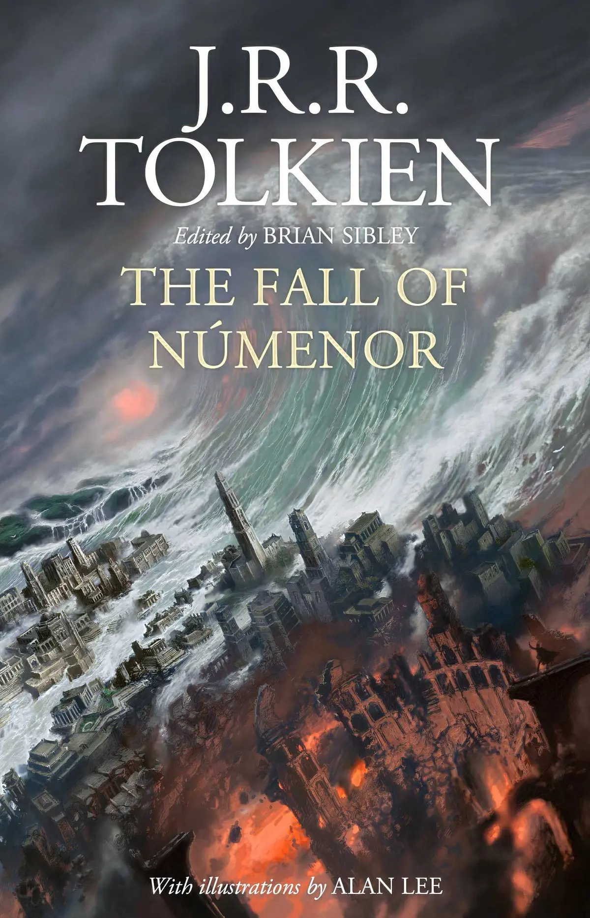 Book cover art for "The Fall of Numenor"