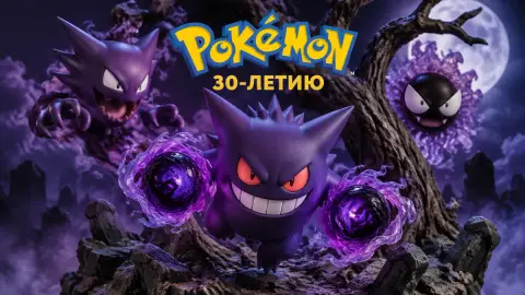 Sideshow показала диораму с Gengar к 30-летию Pokémon