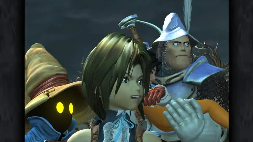 Zidane and crew in Final Fantasy 9