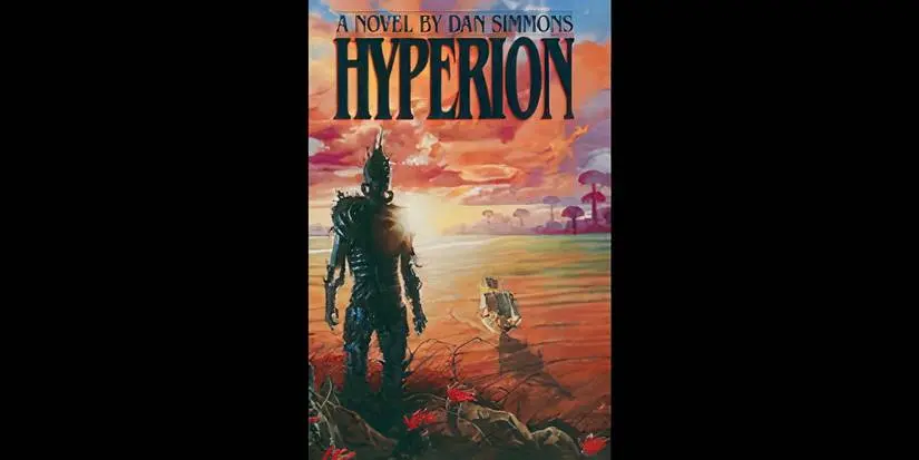 The cover of the novel Hyperion