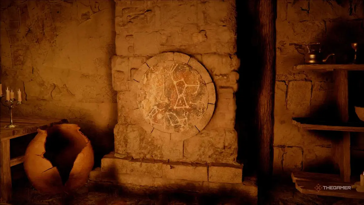 A player solving the Screaming Vault puzzle in Crimson Desert.