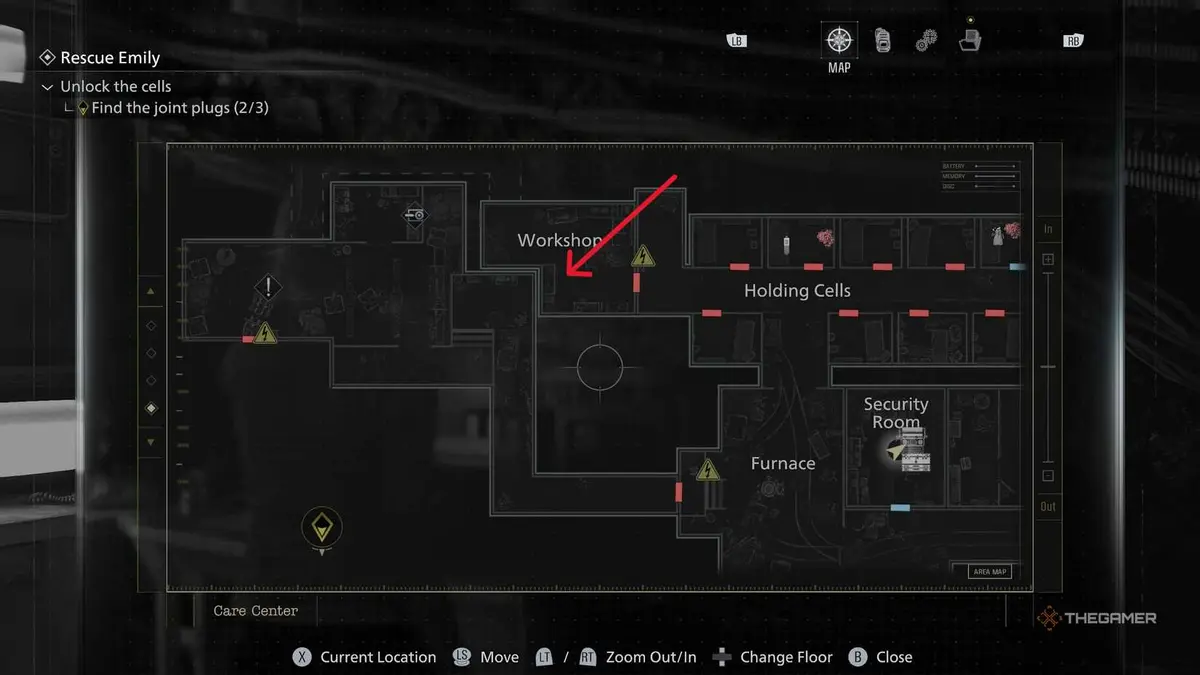 A player finding all Mr Raccoon statues in Resident Evil Requiem.